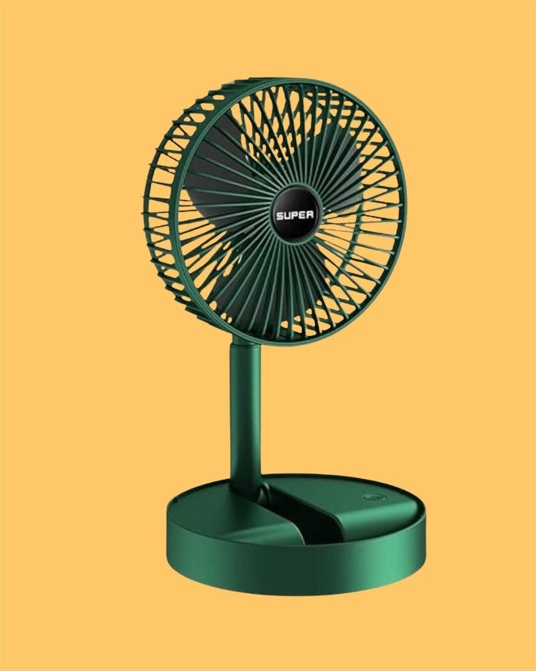 Powerful Rechargeable High Speed Table Desk Fan