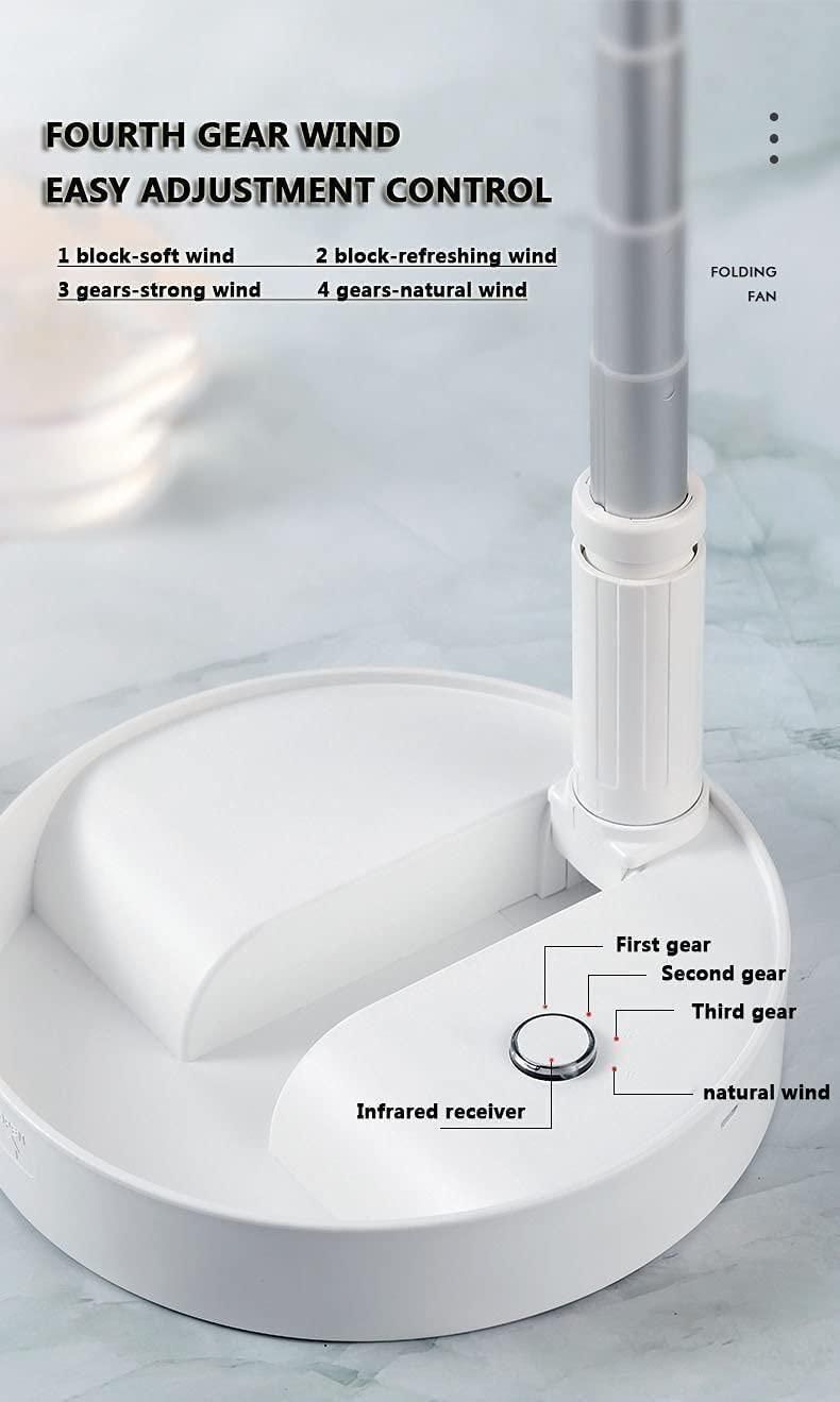 Powerful Rechargeable High Speed Table Desk Fan