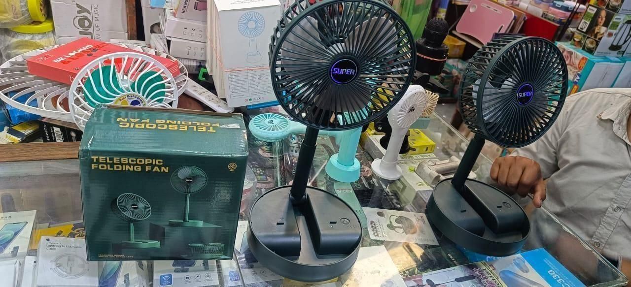 Powerful Rechargeable High Speed Table Desk Fan