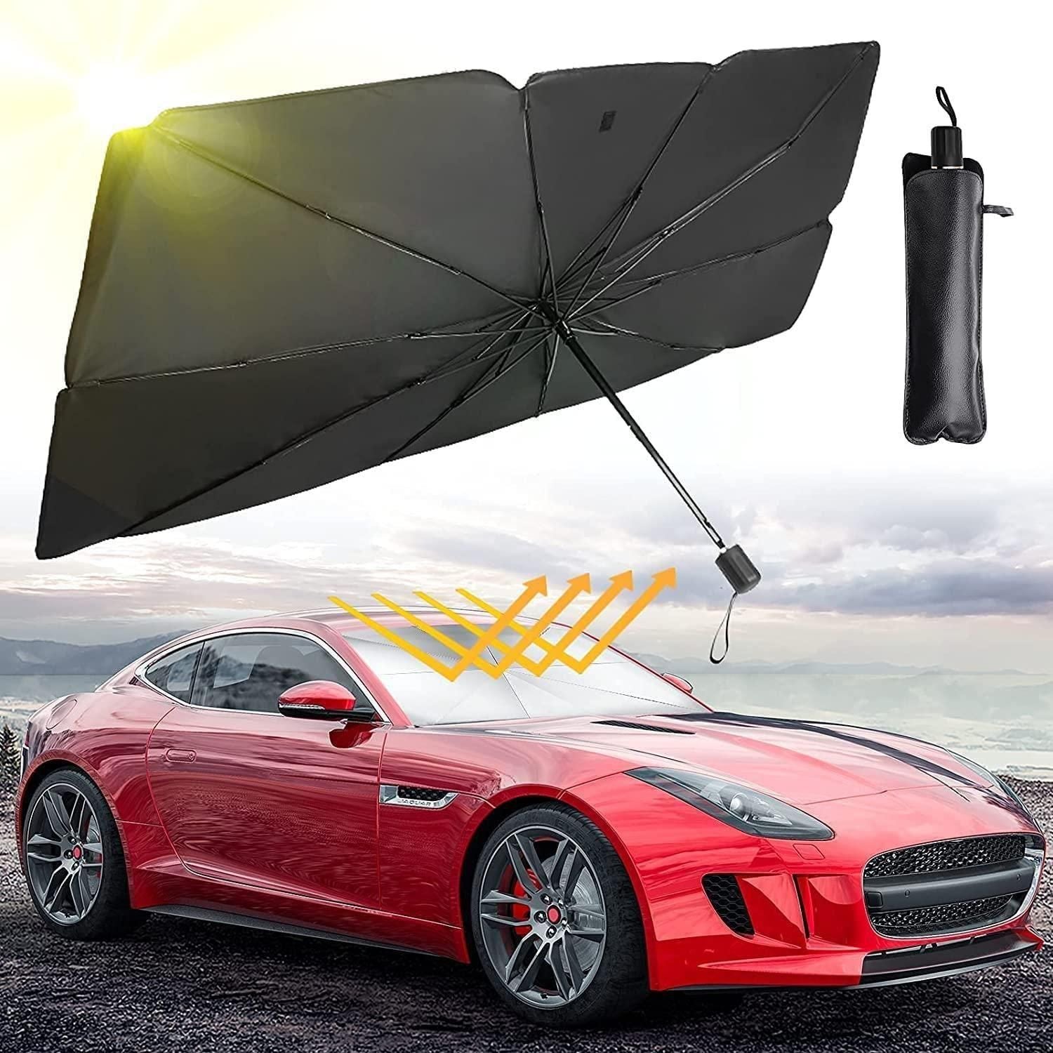 CarBrella™ – Windshield Sun Shade Umbrella 🌞🚗